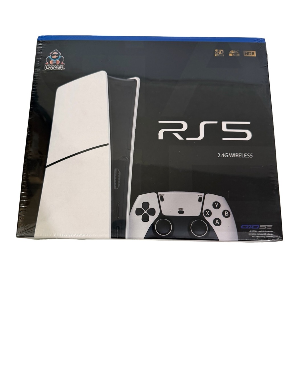 RS5 2.4G Wireless Gaming Console - White